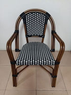 Nordic B B Restaurant Cafe Garden Balcony Outdoor Rattan Chair Milk Tea Shop Dessert Shop Table And Chair Combination