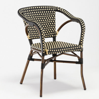 Outdoor Leisure Furniture Rattan Chair Courtyard Outdoor Table And Chair Three Piece Combination Balcony Rattan Tea Table Chair Dining Chair