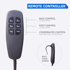 Automatic Adjustable Head & Foot Elevation Bed Base with Remote