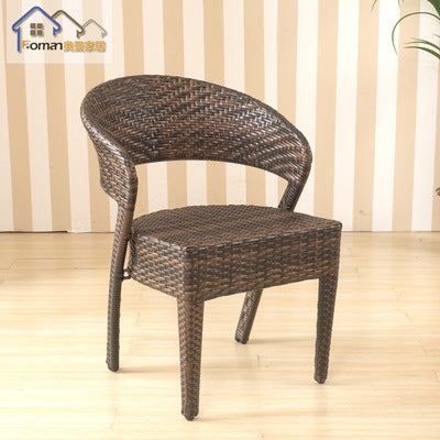 Outdoor Tables And Chairs Rattan Tables And Chairs Leisure Cafe Balcony Courtyard Tables And Chairs Solid Wood Rattan Chairs Tea Table Five Piece Set
