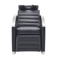 Salon Full Body Massage Shampoo BACKWASH Unit with Tilting Ceramic Sink Station Reclining BACKREST & Electrical Adjusting FOOTREST