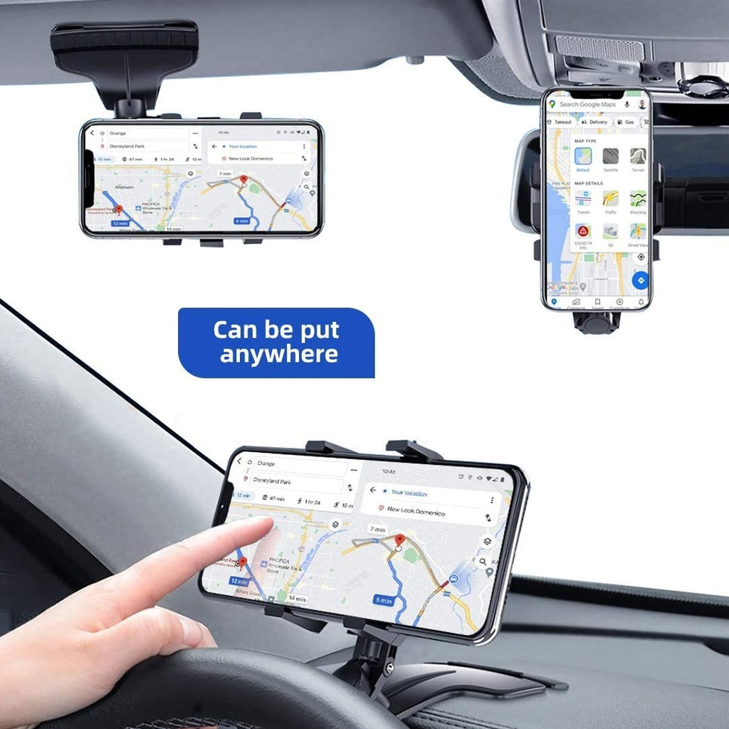 360 Degree Rotation Dashboard Windshield Cell Phone Mount Holder