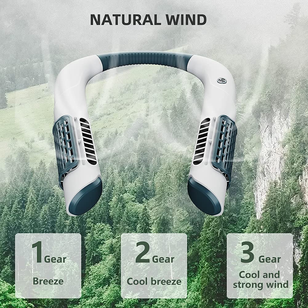 3 Speed Adjustable Neck Cooling Fan