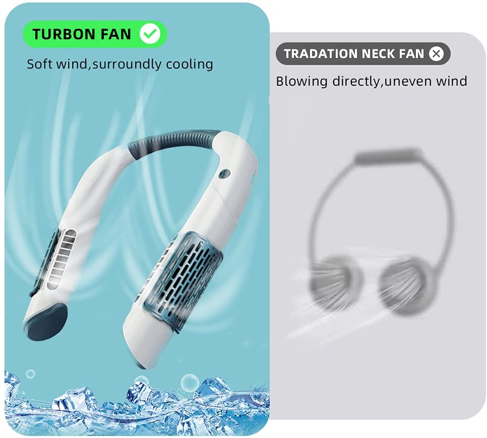 3 Speed Adjustable Neck Cooling Fan