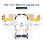 Multifunctional transfer machine Home disability transfer machine Nursing care for bedridden paralyzed elderly Lifting transfer car can take a bath