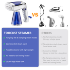1600 Watt 3 Brushes and 250ml Water Tank Handheld Steamer（COCODILE）