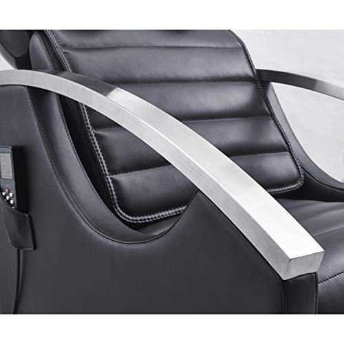 Salon Full Body Massage Shampoo BACKWASH Unit with Tilting Ceramic Sink Station Reclining BACKREST & Electrical Adjusting FOOTREST