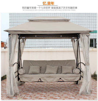 Swing Hanging Chair Lying Down Bed Dual-purpose Outdoor Swing Hammock Courtyard Villa Rocking Chair Rocking Chair