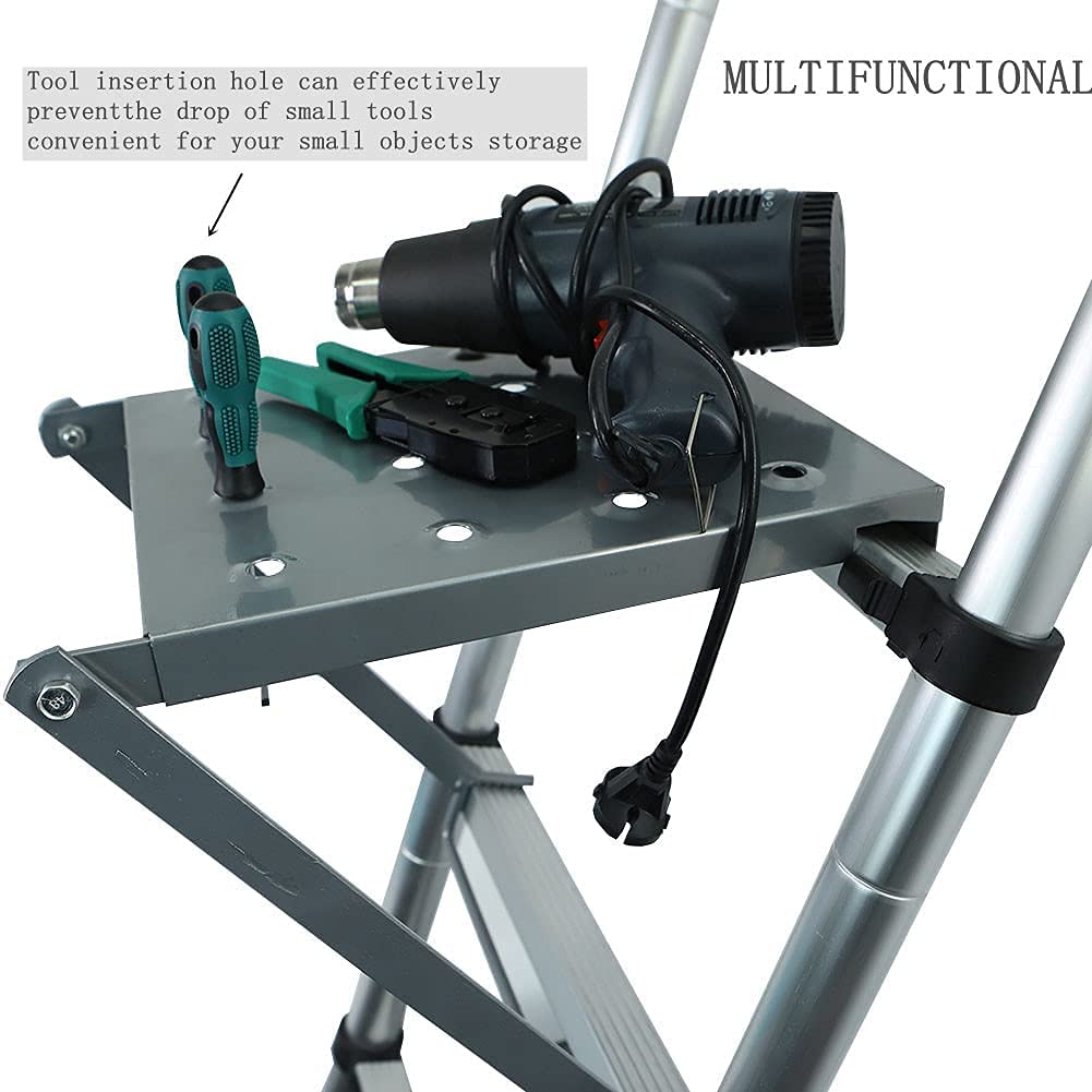 440 Pounds Anti-Slip Heavy Duty Ladder