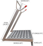 440 Pounds Anti-Slip Heavy Duty Ladder
