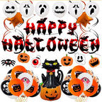 45pcs Halloween Blood Bat Decorations Kit