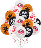 45pcs Halloween Blood Bat Decorations Kit