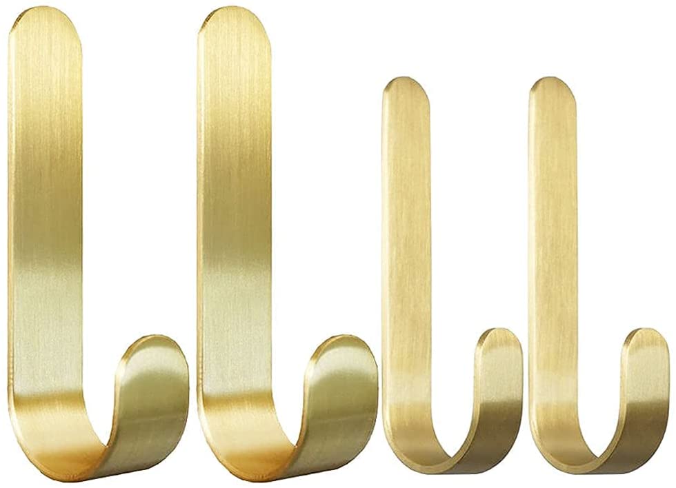 4 Pack Wall Hooks(KNIGHTCRAFT)