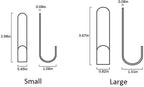 4 Pack Wall Hooks(KNIGHTCRAFT)