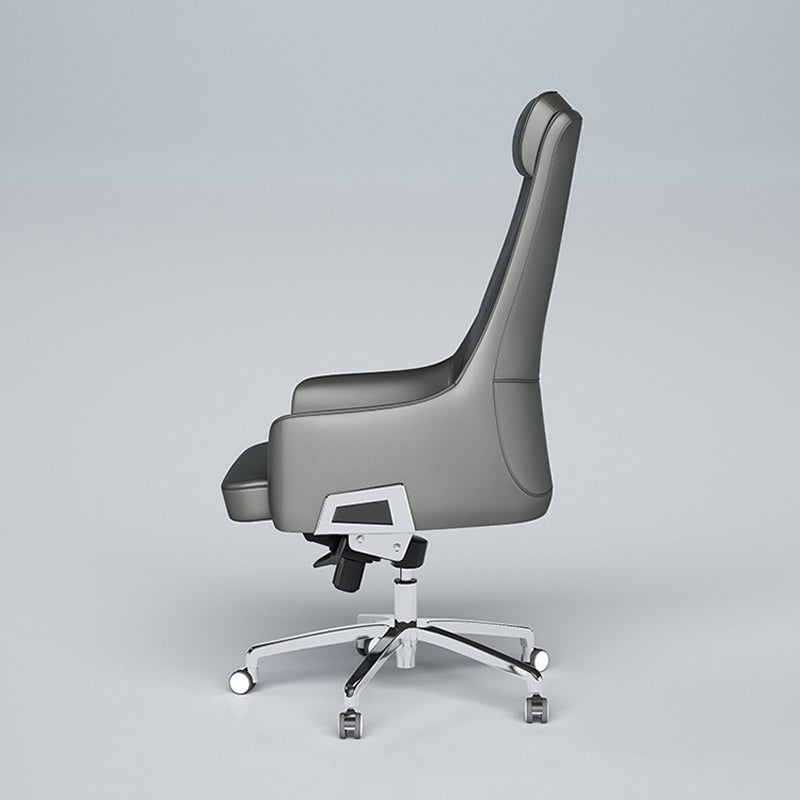Fashionable 360-Degree Rotational Leather Office Chair