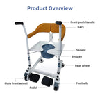 Multifunctional transfer machine Home disability transfer machine Nursing care for bedridden paralyzed elderly Lifting transfer car can take a bath