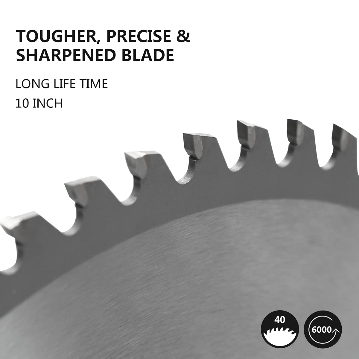 10 Inch Saw Blade with 1 Inch Arbor