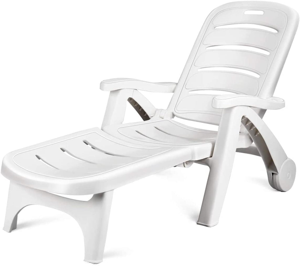 Outdoor Patio Adjustable lounger folding chair