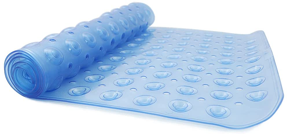 40 X 16 Inch Blue Bathtub & Shower Safety Mat