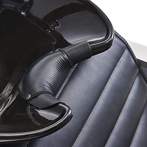 Salon Full Body Massage Shampoo BACKWASH Unit with Tilting Ceramic Sink Station Reclining BACKREST & Electrical Adjusting FOOTREST