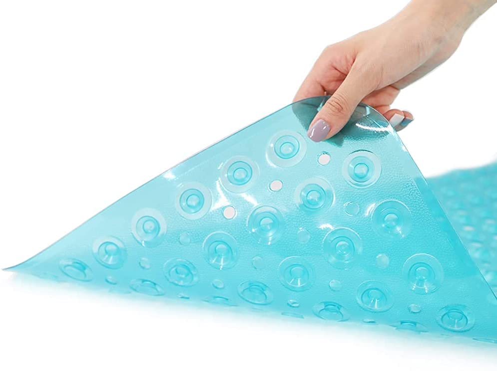 40 X 16 Inch Blue Bathtub & Shower Safety Mat