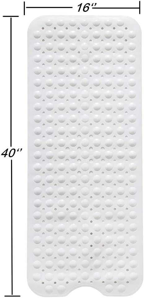 40 X 16 Inch Blue Bathtub & Shower Safety Mat