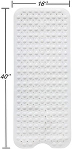 40 X 16 Inch Blue Bathtub & Shower Safety Mat