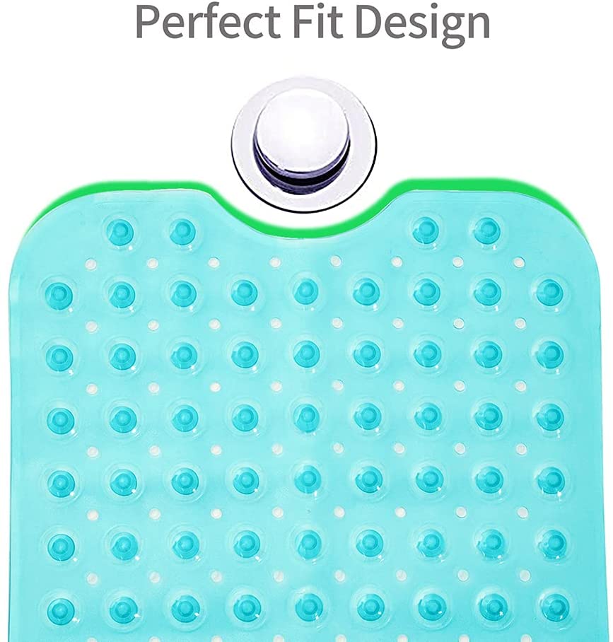 40 X 16 Inch Blue Bathtub & Shower Safety Mat