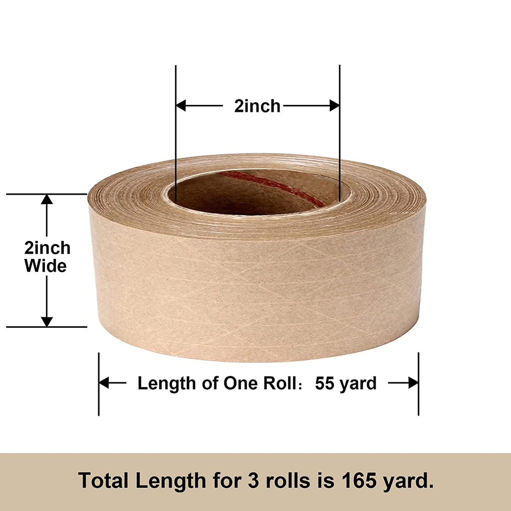 EASYVIBE 3 Rolls Water Activated Tape