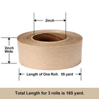 EASYVIBE 3 Rolls Water Activated Tape