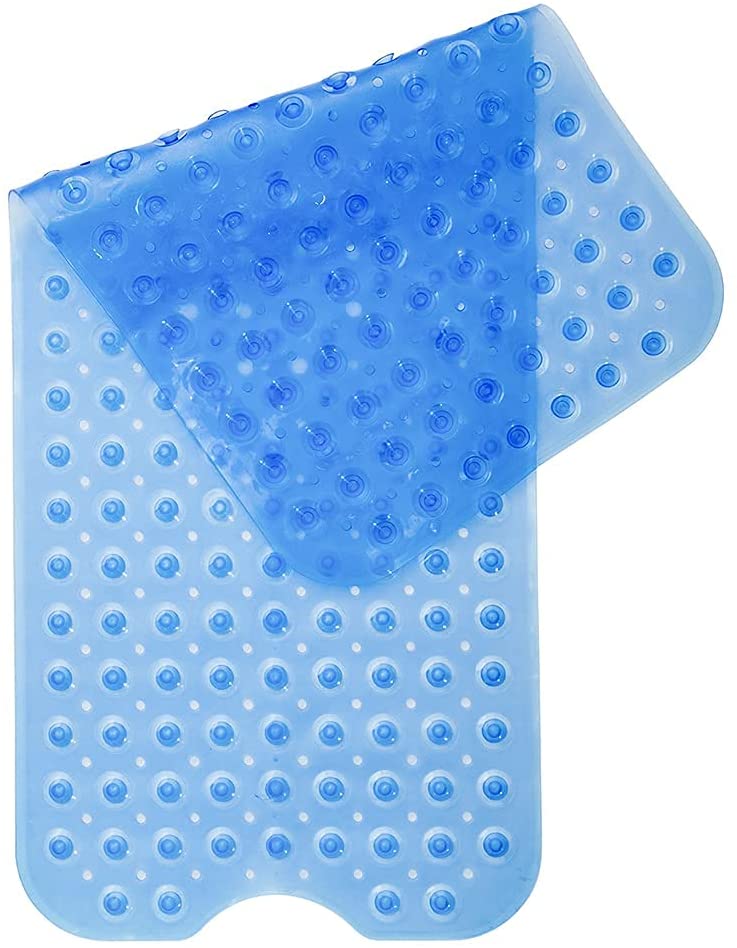 40 X 16 Inch Blue Bathtub & Shower Safety Mat