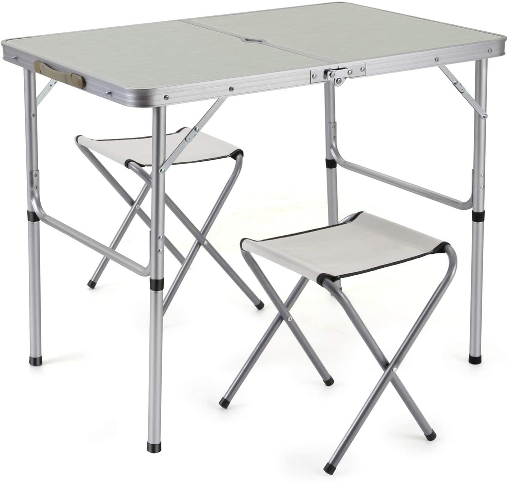 Folding Picnic Table Chair Set for Outdoor, Camping, Dinning, BBQ