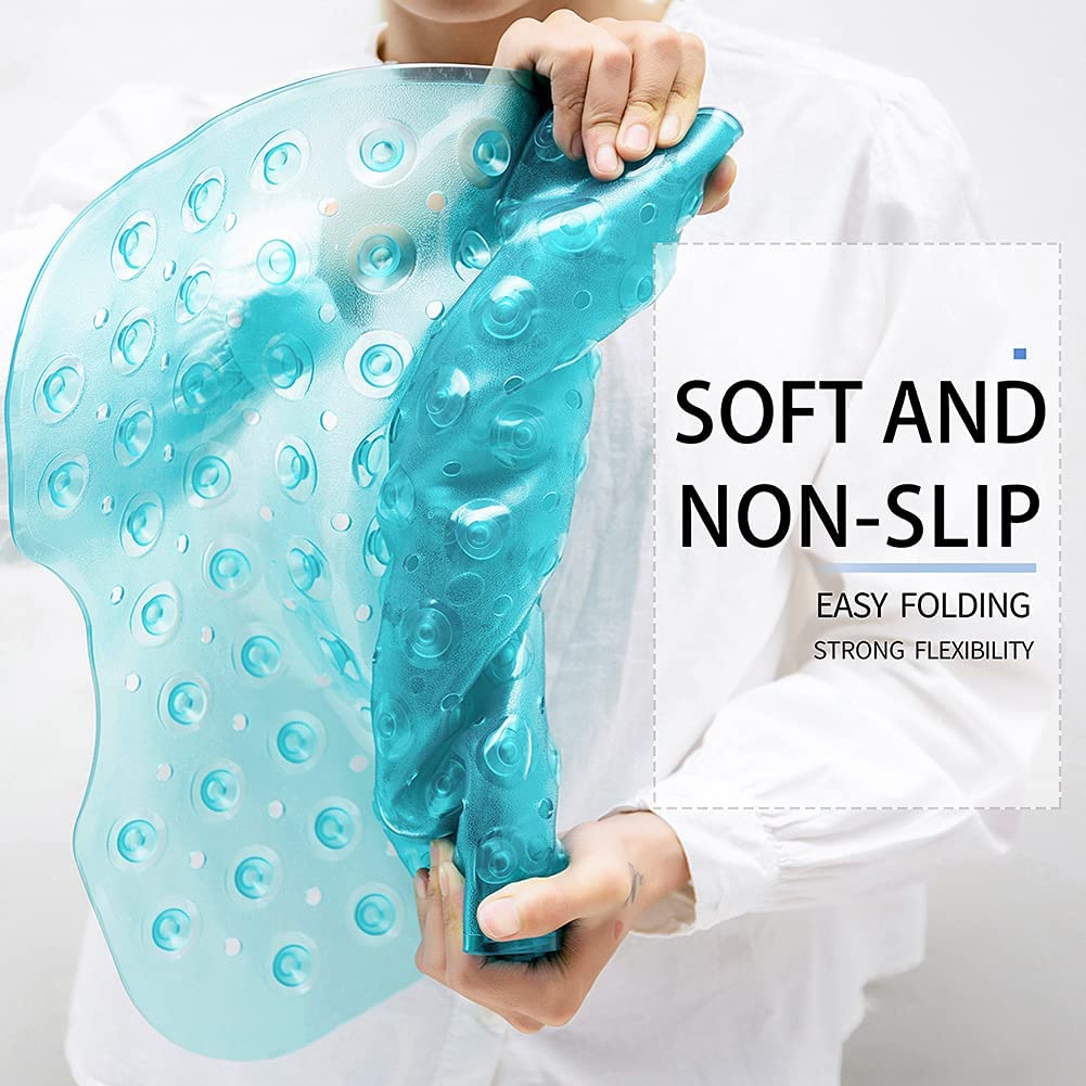40 X 16 Inch Blue Bathtub & Shower Safety Mat