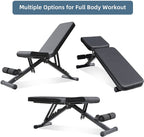 GYMSTRONG Home Adjustable Gym Workout Bench