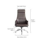 Fashionable 360-Degree Rotational Leather Office Chair