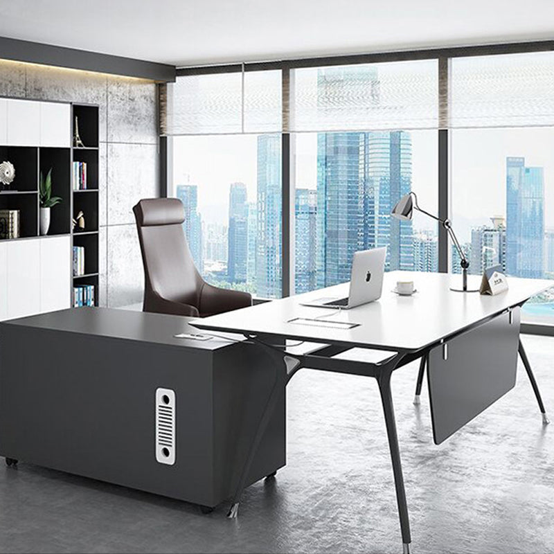 Fashionable 360-Degree Rotational Leather Office Chair