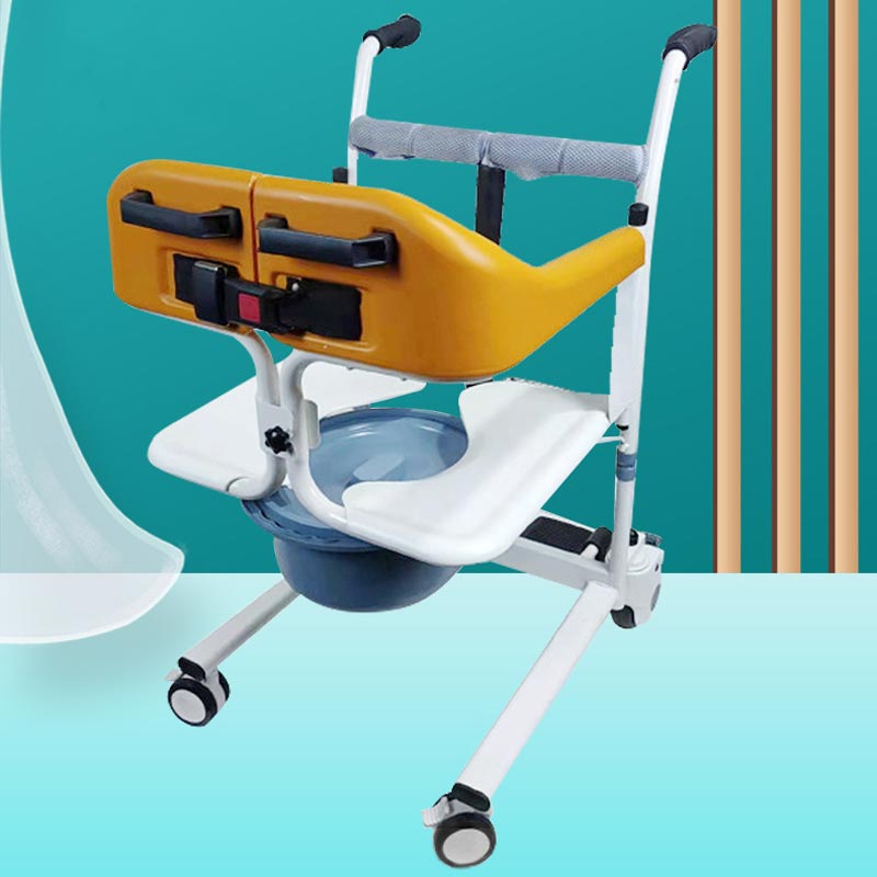 Multifunctional transfer machine Home disability transfer machine Nursing care for bedridden paralyzed elderly Lifting transfer car can take a bath