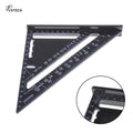 7/12inch Aluminum Alloy Triangle Angle Ruler Squares for Woodworking Speed Square Angle Protractor Rulers Measuring Tools|Gauges|