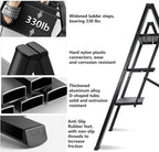 3 Step Folding Aluminum Step Ladder