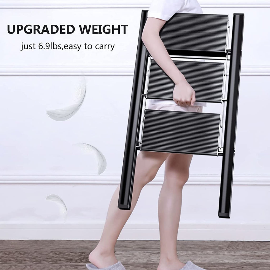 3 Step Folding Aluminum Step Ladder