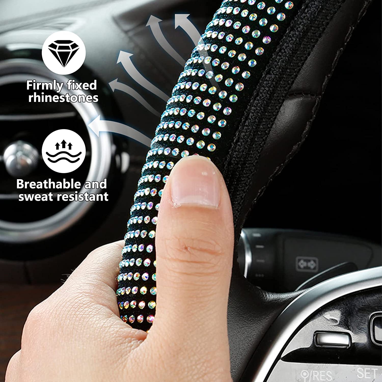 Bling Steering Wheel Covers