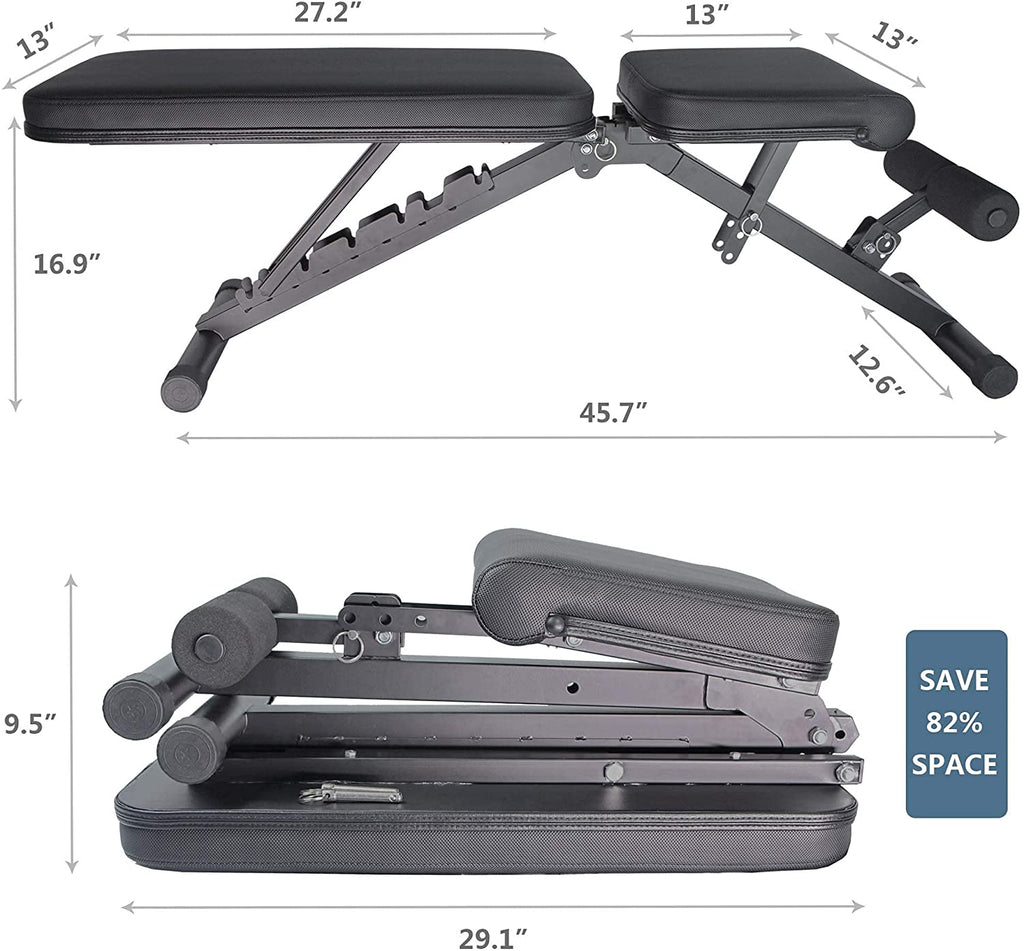 GYMSTRONG Home Adjustable Gym Workout Bench