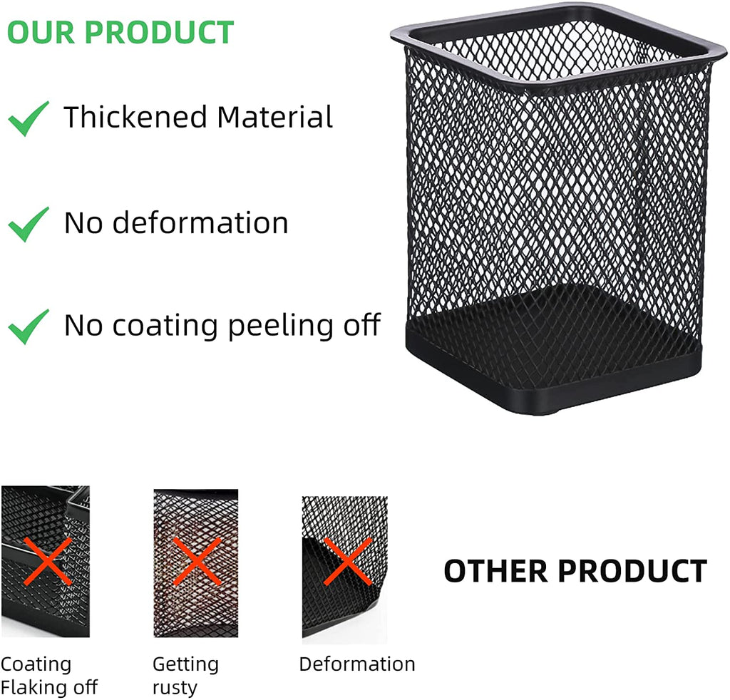 Mesh Matel Pen Holder 12 Pack/Set