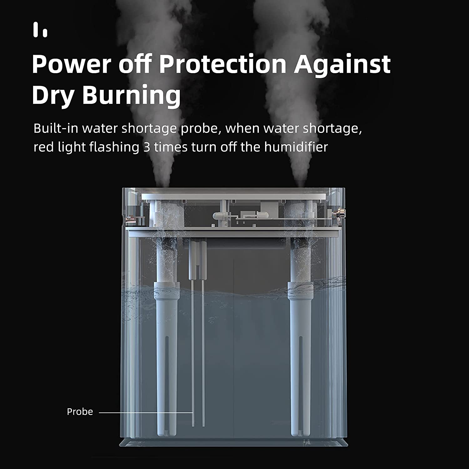 1000ml Cool Mist Humidifiers Air Humidifier