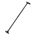 Thickened aluminum alloy retractable four legged walking stick, adjustable height elderly walking stick, anti-skid elderly climbing stick