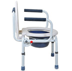 Thickened old people with disabilities sit large stool, old people's toilet chair, pregnant women's mobile toilet, bathroom stool