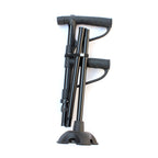 Multi functional folding double handle elderly crutches aluminum alloy with light elderly walking stick four legged walking stick