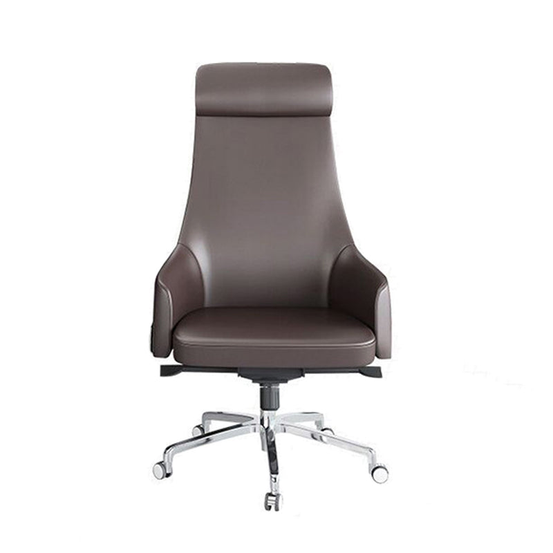 Fashionable 360-Degree Rotational Leather Office Chair