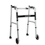Double arm walking aid for the elderly, aluminum alloy walking aid for the disabled, fitness equipment