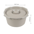 Thickened elderly pregnant women's toilet chair with cover, toilet chair accessories, plastic bedpan